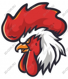  Mascot Ferocious Cock