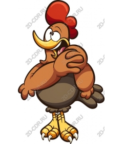  Adorable cartoon chicken