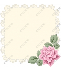  Elegant floral rose