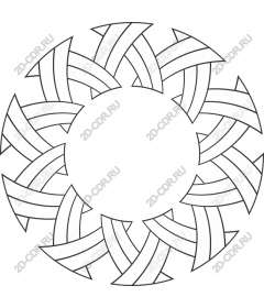  Circular pattern with arrows