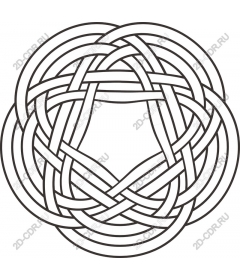  Elegant twisted knot
