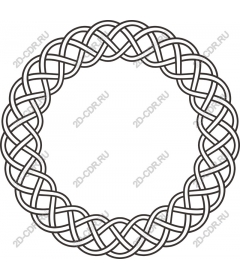  Celtic knot circle