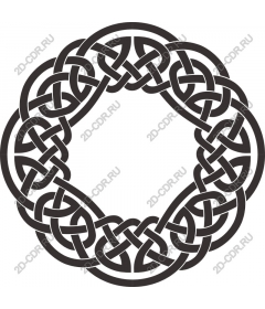  Celtic knot, complex circle