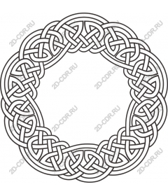  Celtic knot circle