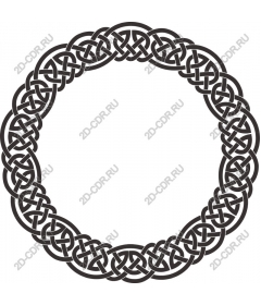  Celtic knot, circular