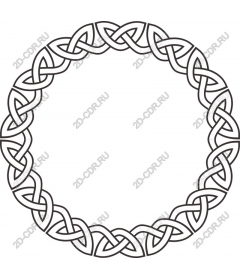  Celtic knot circle