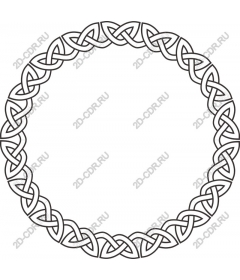  Celtic knot circle