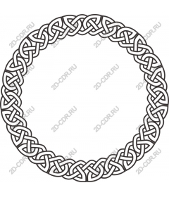  Celtic knot circle