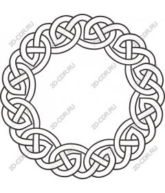 Celtic knot circle