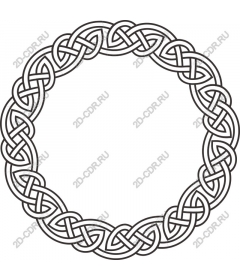  Celtic knot circle