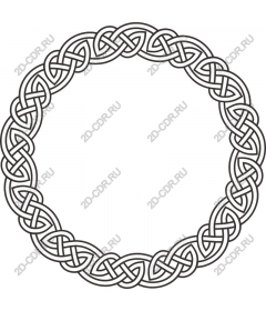 Frame with Celtic knot