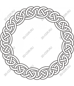  Celtic knot circle