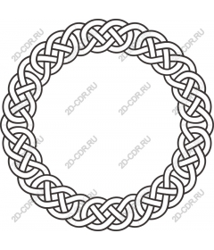  Celtic knot circle