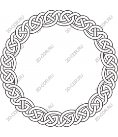  Celtic knot circle