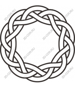  Celtic knot circle