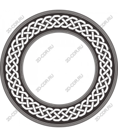 Frame with Celtic knot