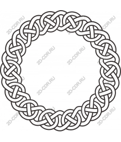  Celtic knot circle