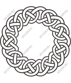  Celtic knot circle