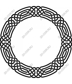  Celtic knot circle