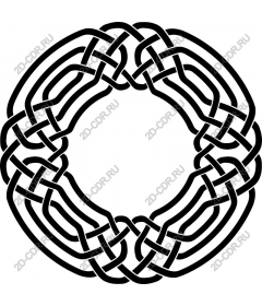  Celtic knot, circular