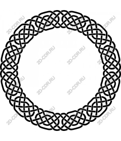  Celtic knot circle