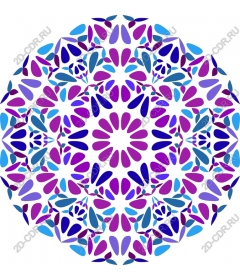 Floral mandala