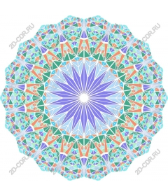  Colorful mandala