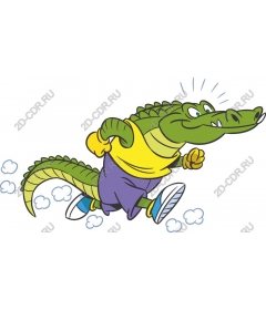 Running Alligator