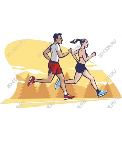Dynamic running outdoors