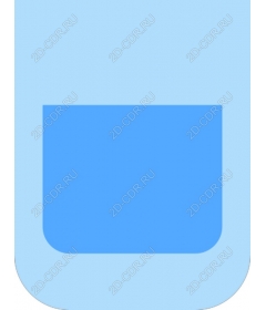  Minimalistic blue glass