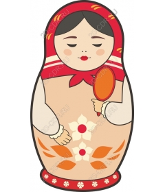 Traditional Russian matryoshka