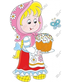 Charming girl-Baker
