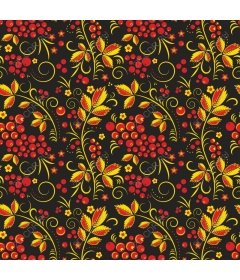  Bright floral pattern