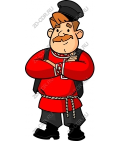  Traditional Russian character