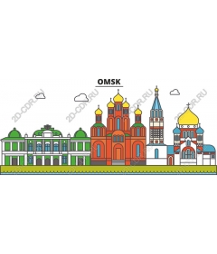  The architectural appearance of Omsk