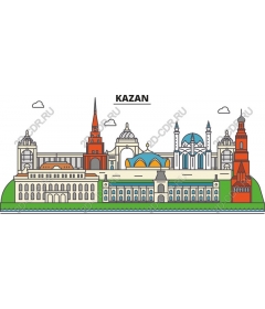  The architectural appearance of Kazan