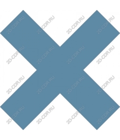  Minimalist geometric cross