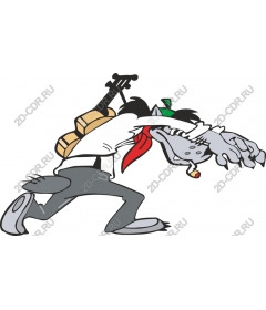  Bizarre cartoon character