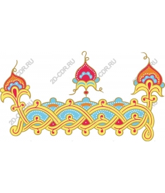  Bright decorative border
