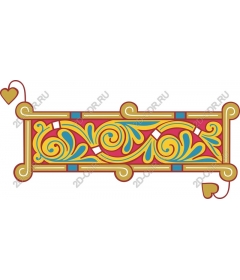  Bright decorative border