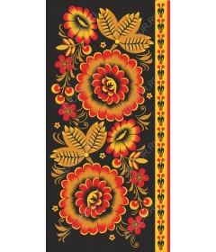  Bright floral