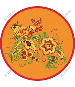  Bright birds and flowers