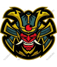  Fierce warrior-samurai