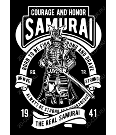  Courage and honor of the samurai