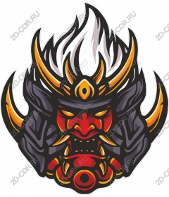  Demon mask-samurai
