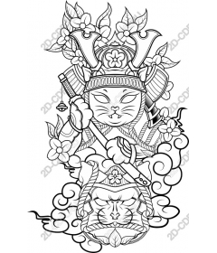  Cat-samurai
