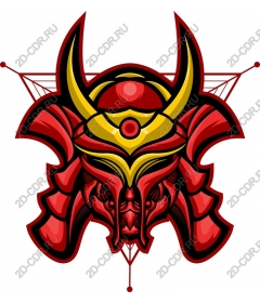  Helmet, samurai warrior