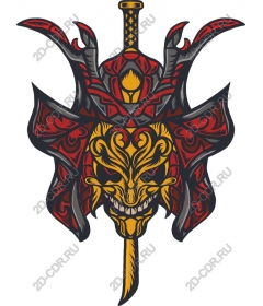 Mask samurai work