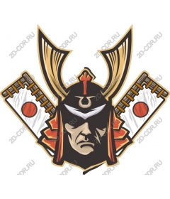  Fierce warrior-samurai