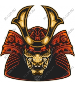  Fierce warrior-samurai